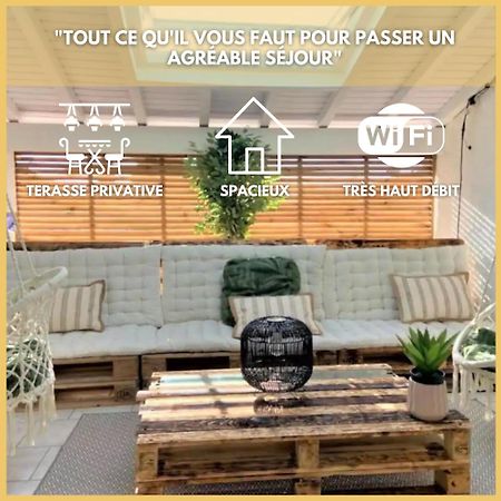 Le Paisiblement Votre 2 Ch, Terrasse, Clim, Park Lägenhet Montauban Exteriör bild